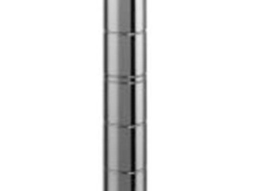 74" Post - Black
