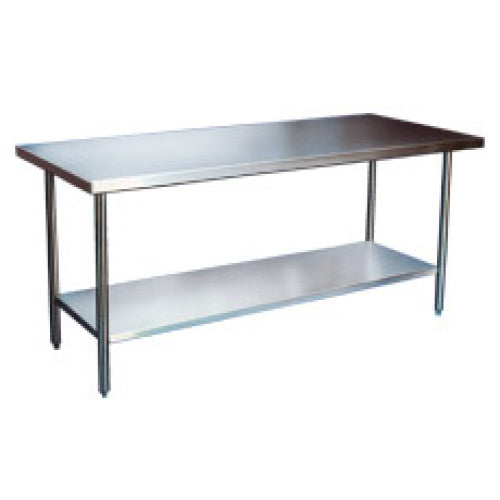Stainless Steel Work Table SG 120"L X 24" W