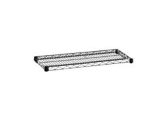 14"x 60" Wire Shelf - Black