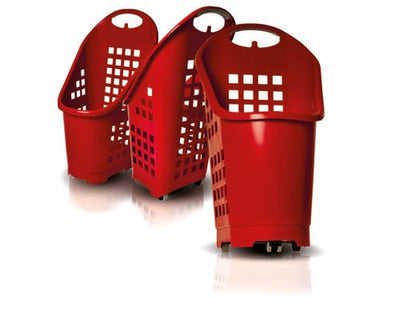 Flexicart Shopping Basket Red